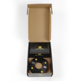 OMP Speed OMPS08180501 Spacers Roues 5 mm 4x108 Aluminium Forgé 6061-T6 Noirs 8 Vis M14x1.5 30mm