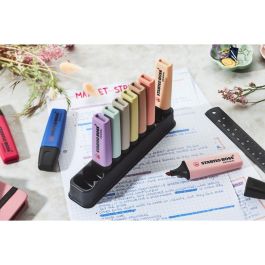 Marqueur fluorescent Stabilo NATURECOLORS WILDFLOWER Rouge (10 Unités)