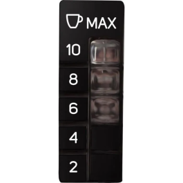 Sencor SCE 3050SS Cafetière filtre avec bouilloire pour thé, 10-12 tasses, réservoir 1,25 L, 1000 W, plateforme chauffante et robinet anti-goutte