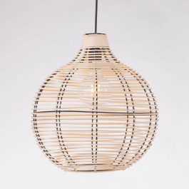 Ibb Lampe Suspendue "Ibb" SKD-P80023 avec Câble de Longueur Ajustable, Design Unique pour Intérieurs