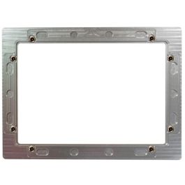 ALLNET Touch Display Tablet 10 Zoll zbh. Blende für Einbaurahmen silber schmal