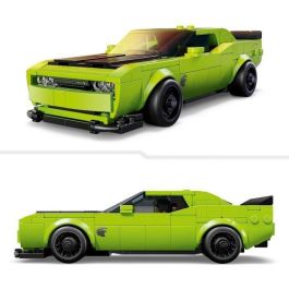 LEGO Speed Champions 77237 Voiture de Sport Dodge Challenger SRT Hellcat - Jouet des 9 ans