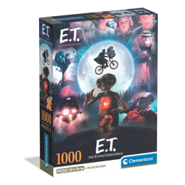 Clementoni Puzzle Compact 1000 pièces - E.T. - 70 x 50 cm avec poster Precio: 29.532. SKU: B128YKMYPP