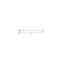 Ledvance LVE-4058075264410 Luminaria Lineal LED 12W 760Lm 3000K 120° IP20 Blanc Chaud