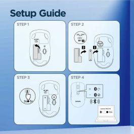 Souris Lenovo GY51Q65621 Rouge Gris 1200 DPI