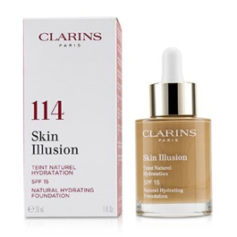 Clarins Skin Illusion Teint Naturel Hydratant Fond de Teint 114 Cappucino SPF 15 30 mL Precio: 37.5. SKU: SLC-66697