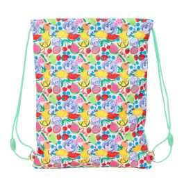 Sac à dos serré par des ficelles Dora Turquoise 26 x 34 x 1 cm