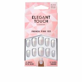 Faux ongles Elegant Touch French M 24 Pièces (24 uds) Precio: 10.5. SKU: B1FR7HGSTH