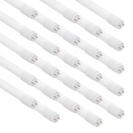 BX3 LIGHT - Pack de 25 tubes LED T8 18W 120cm, 1800 lm, 6000K blanc froid, verre, 40000 h de durée de vie - Ref. BX3-LM1063-CW