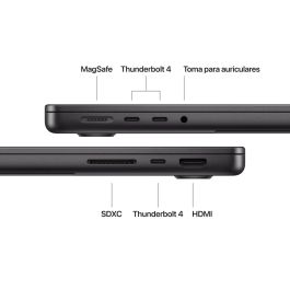 Ordinateur Portable Apple MDE34Y/A 14" 24 GB RAM 1 TB SSD