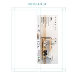 Zapatero con 2 Alturas Moa Vinthera 69x24,5x31 cm (6 Unidades)