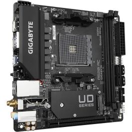 Gigabyte A520I AC - Carte mère AMD A520 (Socket AM4) mini-ITX, WiFi 5, Bluetooth 4.2, Support AMD Ryzen 5000/3000, DDR4 jusqu'à 5300MHz, 1x M.2, HDMI 2.1, DisplayPort