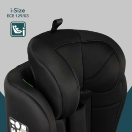 BAMBISOL AY570N Siège Auto Évolutif Groupe 1/2/3 I-Size (76-150 cm, 9-36 kg) pour Enfant de 15 Mois à 12 Ans, Noir