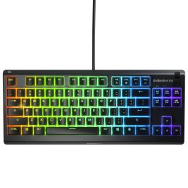 Clavier pour jeu SteelSeries APEX 3 TKL Noir Espagnol Qwerty