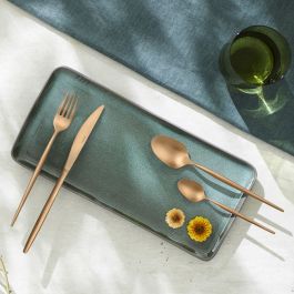 Ensemble de Couteaux Amefa Soprano Cuivre Métal Acier inoxydable 12 Unités