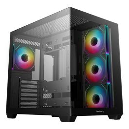 DeepCool CG530 4F - Boîtier PC Gaming Midi-Tower Noir avec Verre Trempé, 4 Ventilateurs ARGB, Support ATX/mATX/ITX, USB 3.2, Gestion des Câbles Precio: 90.5000004. SKU: B18TZ5MG3J