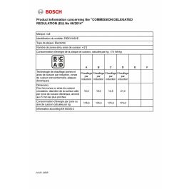 Plaque à Induction BOSCH PIE631HB1E 60 cm 2000 W