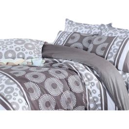 Parure de couette Marron Lit king size 3 Pièces Precio: 57.7899996. SKU: B14X98YSQ4
