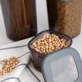 Récipient de Conservation des Aliments Quid City Gris 1,2 L Avec couvercle (12 Unités)