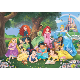 Clementoni Puzzle 104 pièces Super Disney Princess - 48,5 x 33,5 cm avec images captivantes et couleurs vives