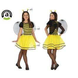 Déguisement Abeille pour Enfant Fille, 3 Pièces avec Robe, Ailes et Diadème - Taille 5-6 Ans, Jaune, en Polyester Precio: 21.78. SKU: S1102508