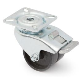 TENTE Roulette Pivotante Crona Double Anneau Ø50mm Plastique Zingué avec Frein Polyamide Precio: 18.8900004. SKU: B1E7GHGCF5