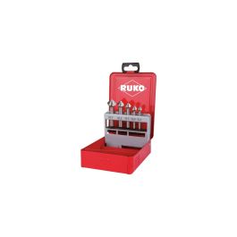 Jeu de fraises à chanfreiner (Fraises à chanfreiner) RUKO 102154A 25 mm DIN 335 Acier rapide (AR) 5 Pièces