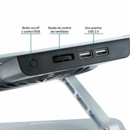 Support de refroidissement pour ordinateur portable CoolBox COO-NPC17-AV1