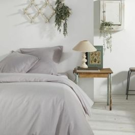 Today Housse de couette CHARME Chambray Gris clair Constance 260 x 240 cm TOD1700217509110