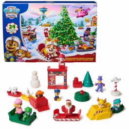 Spinmaster Patrulla Canina Calendrier de l'Avent 24 Surprises Figurine et Accessoires Garçon Fille 3 Ans SPI6073664