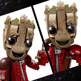 LEGO Marvel 76341 Groot en Tenue de Ravageur - Jeu de Construction pour Enfants 10 ans et plus - Figurine Marvel Studios Les Gardiens de la Galaxie Vol. 2