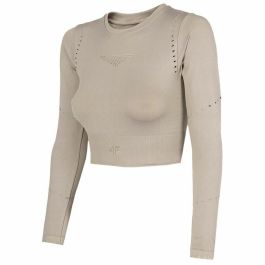Sweat sans capuche femme 4F Beige Precio: 23.4999996. SKU: S6495553