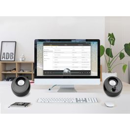 Conceptronic BJORN01B Haut-parleurs Bluetooth 2.0 10W avec fil et sans fil Noir