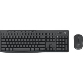 clavier et souris Logitech MK370 Gris Graphite Espagnol Qwerty