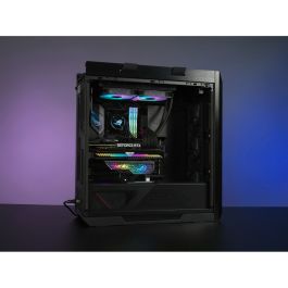 Asus XH01 Herculx Support Carte Graphique Universel RGB Addressable Noir Gris Thermoplastique Zinc