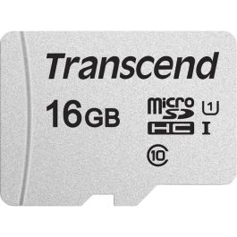 CARD microSD Card 16GB Transcend SDHC USD300S-A w/Adapter