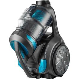 Sencor Aspirateur traîneau sans sac SVC 1086TQ - 700 W - Technologie Multi Cyclone - Filtre HEPA H13 - 3.5 L - Classe A - 78 dB - Noir / Bleu