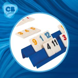 Jeu de société CB Games Rummi 24,5 x 3 x 6 cm (112 Pièces) (6 Unités)