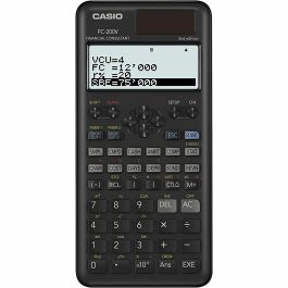 Calculatrice Casio FC-200V-2-W-ET Noir