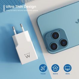 Chargeur mural Ewent EW1310 Blanc 20 W