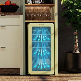 Bar à Vins Cecotec Bolero GrandSommelier Origin 18 Hit 74,3 x 36,6 x 47,6 cm Beige