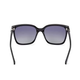 Guess Gafas GU7865 01D Lunettes de Soleil Femme Noir Verres Polarisés Monture Carrée 57mm Pont 18mm Branche 140mm