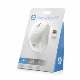 Souris sans-fil HP 220 Blanc 1600 dpi
