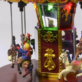 Décorations de Noël Lumineo Carrousel 24 x 24 x 25 cm Lumière Mouvement