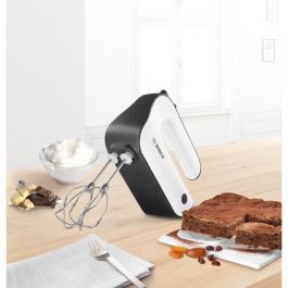 Bosch Batteur à main MFQ4020 Styline 450W 5 vitesses Blanc/Gris anthracite