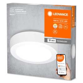 Ledvance Plafonnier LED Smart LVE-4058075572911 12W 900Lm 3000-6500K CCT IP20 Regulable WiFi