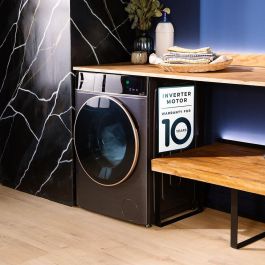 Laveuse - Sécheuse Cecotec 85900 Inverter Titanio 5 kg 8 kg 1400 rpm