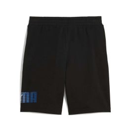 Short de Sport pour Homme Puma Essentials Logo Lab Noir 7-8 ans