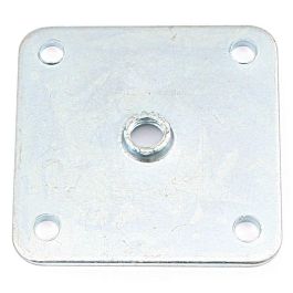 Q&Q Plaque Carrée 54x54mm M10 Zincée - Fixations Métalliques Industrielles