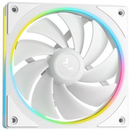 Deepcool LM240 R-LM240-WHDMMC-1 - Watercooling All-In-One 240 mm Blanc avec Écran IPS Personnalisable 2.4" - Pompe 6e Génération 2500-3400 tr/min